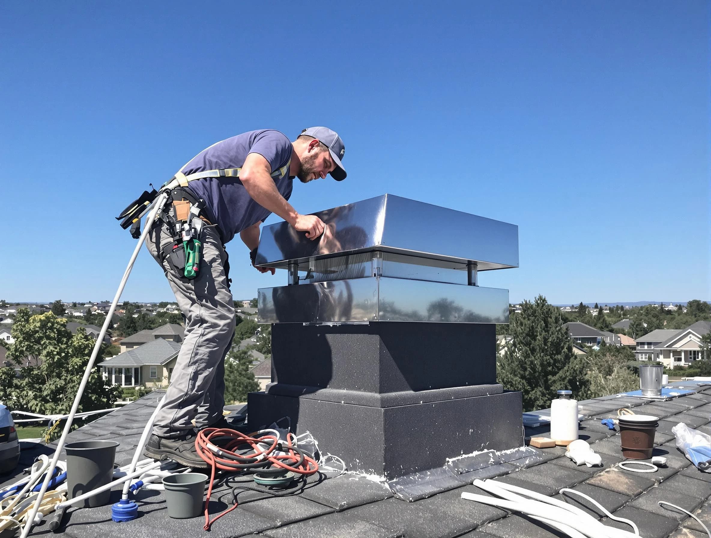 Chimney Cap Services service in Enon, VA